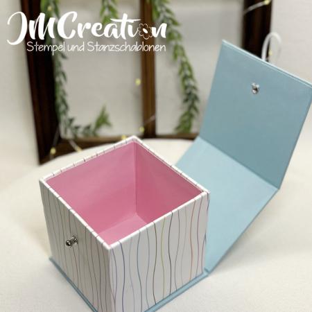Würfelbox "Glück" - Graupappez